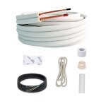 Kit complet liaison frigorifique 1 / 4 - 3 / 8 bi tube m1 sannover 20 m�tres
