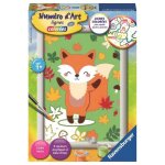 Kit complet de peinture au numro - petit format - renard - ravensburger - pour enfants ds 7 ans