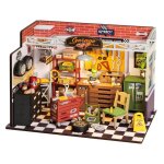 Kit de construction robotime garage workshop dg164 multicolore 24 x 15 x 17 cm