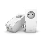 Kit cpl - strong - powerline 1000 duo - prise filtre - haut dbit jusqu 1000 mbit / s
