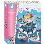 Kit cratif - janod - sequins  clouter danseuses - coffret complet pour raliser de jolis tableaux tendances ...