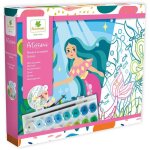 Kit cr�atif peinture au num�ro - sycomore - artissimo - sir�nes - d�s 7 ans