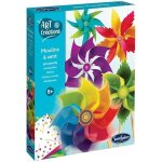 Kit cr�atif - sentosph�re - moulins � vent - 6 moulins color�s - activit� �ducative - fabrication fran�aise ...