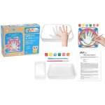 Kit de cr�ation empreinte de la main - loisir cr�atif - main dartiste - d�s 5 ans