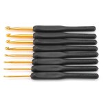 Kit de crochet - omabeta - 8 pi�ces - poign�es en r�sine abs - ergonomique - confortable pour crocheter ...