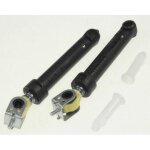 Kit daccessoires amortisseur 100n pour lave - linge ariston indesit - hotpoint - aq71 / 58 - blanc