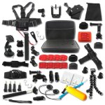 Kit daccessoires pour gopro hero - inf - 50 pi�ces - noir
