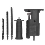 Kit dadaptateur scie alterne pour perceuse sans fil - omabeta - lames pour dcoupe bois mtal