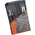 Kit daff�tage complet avec 6 limes rondes pour cha�ne de tron�onneuse avec etui