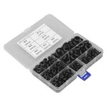 Kit dassortiment de joints toriques en caoutchouc omabeta - 260 joints toriques en 7 tailles