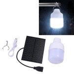 Kit dclairage solaire - vvikizy - lampe led rechargeable - portable - usb - conomie dnergie