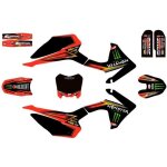 Kit dco - new motorz - crf110 - rouge - plastiques - dirt bike