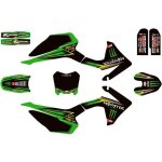Kit dco nstyle / monster - new motorz - type crf110 - vert - pice dtache pour motos dirt bike / pit ...