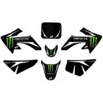 Kit déco one industries - monster - type crf50 - dirt bike Kit déco one industries - monster - type crf50 - dirt bike