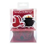 Kit déco sorcier - scrapcooking - 24 caissettes et 24 cake toppers sorcier Kit déco sorcier - scrapcooking - 24 caissettes et 24 cake toppers sorcier