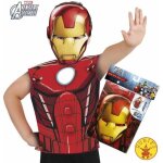 Déguisement - avengers - iron man - 3 - 6 ans - tee - shirt et masque - rouge Déguisement - avengers - iron man - 3 - 6 ans - tee - shirt et masque - rouge