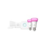 Kit de d�marrage - philips hue - secure - wca d�tecteurs - ampoules e27