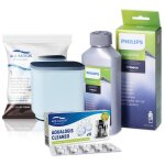 Kit dentretien pour machine  caf - philips - al - clean + cleaneo 10 pcs + dtartrant ca6700 / 00