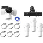 Kit de drivation 12 pices bypass piscine pompe filtration chaleur solaire connecteur en t bande tflon ...
