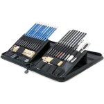 Kit de dessin kit de dessin professionnel croquis dessin crayons materiel dessin art peinture esquisse ...