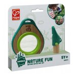 Kit de detective de la nature en bambou - hape - jeux de plein air en bois - e5570