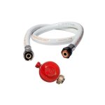 D�tendeur gaz propane 37 mbar + tuyau gaz butane / propane souple 200 m