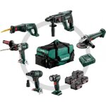 Kit doutils sans fil combo - metabo - 6. 1sb 18 ltx - 6 machines - 2 batteries - professionnel