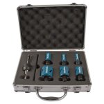 Kit �lectricien de 6 scies cloches haute qualit� - makita b - 11972