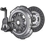 Kit embrayage 3p + bute hydraulique ford mondeo 2. 0 - valeo - 834382