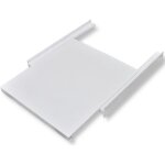 Kit dempilage pour machine à laver - ovonni - étagère coulissante - blanc - 60x60cm Kit dempilage pour machine à laver - ovonni - étagère coulissante - blanc - 60x60cm