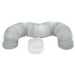 Kit �vacuation s�che - linge - whirlpool - blanc - 23m - s�choir