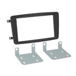 Kit fa�ade autoradio 2din - mercedes - clk classe c vito viano - noir - installation facile - design ...