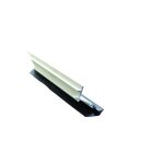 Kit fa�tage sup�rieur pour couverture en polycarbonate - l: 4 m - l: 6 cm - blanc ral 9010