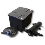 Sunsun kit complet: cbf - 350 filtre de bassin jusqu� 12000 l biologique ctf - 6000 supereco pompe de ...