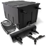 Kit filtration bassin sunsun - 60000l - filtre biologique cbf - 550 - stérilisateur neo8000 70w - pompe ... Kit filtration bassin sunsun - 60000l - filtre biologique cbf - 550 - stérilisateur neo8000 70w - pompe ...