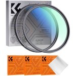 Kit de filtres uv + cpl 58mm filtre anti - uv de protection et filtre polarisant circulaire avec 18 couches ...