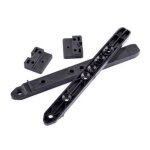 Kit de fixation invisible - jouplast - 4 m� - pour lames 19 - 25 mm - bois - dtu 51. 4