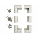 Kit de fixation pour panneau solaire - revolt - aluminium - 200 w / h - toiture solaire - 4 querres