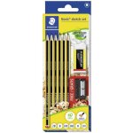 Kit de fournitures scolaires - staedtler - noris - 6 crayons graphite - gomme et taille - crayon inclus ... Kit de fournitures scolaires - staedtler - noris - 6 crayons graphite - gomme et taille - crayon inclus ...