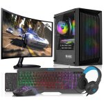 Kit gaming vist ryzen 7 5700g - ram 32go - rx vega - ssd 1to m. 2 - lcd 27 - windows 11 pro