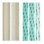 Goulotte gtl - rehau - largeur 13 modules - longueur 2x1m30 - couvercles 190 + 60mm - brides 6133452