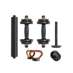 Kit haltère + barre + kettlebell + capteur xiaomi fed v2 10kg - black / orange - tu Kit haltère + barre + kettlebell + capteur xiaomi fed v2 10kg - black / orange - tu