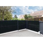 Kit lamelles brise - vue - nature - pour panneau de clôture rigide - occultant 4 / 5 - 1525 x 250 m - ... Kit lamelles brise - vue - nature - pour panneau de clôture rigide - occultant 4 / 5 - 1525 x 250 m - ...