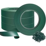Vounot® kit de lamelles occultantes pvc brise vue 300m x 4. 7cm avec 600 clips vert Vounot® kit de lamelles occultantes pvc brise vue 300m x 4. 7cm avec 600 clips vert