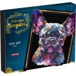 Kit loisir cratif - lansay - collection sequins - pop art chien - ds 14 ans