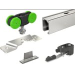 Kit ma40b - 190cm rail alu + garniture 40kg - mantion - ma40b - 190