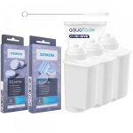 Kit pour machines a cafe siemens / bosch: pastilles de nettoyage originales siemens tz80001 et tz80002 ...