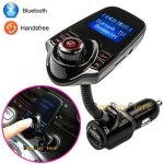 Transmetteur fm - marques chinoises - kit mains libres - bluetooth - usb 5v 2. 1a - support micro sd