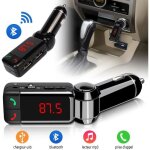 Kit mains libres - bluetooth - chargeur usb - compatible iphone 6 - noir - voiture