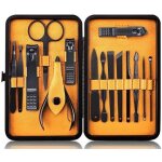 Kit manucure pedicure - coupe ongle professionnel coupe cuticule acier inoxydable - trousse manucure ...